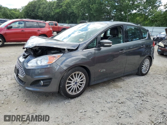 2016 Ford C-Max Energi SEL with VIN 1FADP5CU4GL112498, listed as a Copart auction lot 58612914 with 106,069 mi miles and Salvage Title. Bid and sale history available at carsss.com. Image 1.