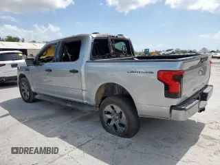 2024 Ford F-150 Lightning XLT with VIN 1FTVW3LK2RWG25755, listed as a Copart auction lot 59695355 with Not provided miles and Salvage title. Bid and sale history available at DreamBid. Image 2.
