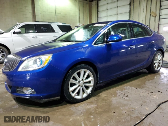 2013 Buick Verano with VIN 1G4PP5SK8D4104977, listed as a Copart auction lot 42867405 with 131,302 mi miles and Clean title. Bid and sale history available at DreamBid. Image 1.
