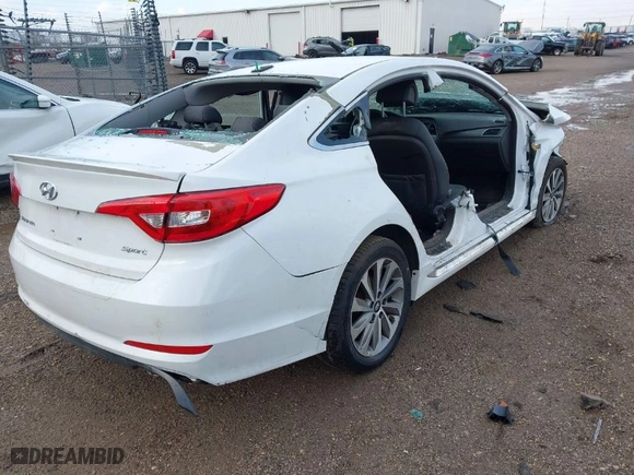 2015 Hyundai Sonata 2.4L Limited with VIN 5NPE34AF0FH154954, listed as a IAAI auction lot 41740057 with 1 mi miles. Bid and sale history available at carsss.com. Image 4.