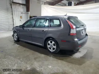 2007 Saab 9-3 with VIN YS3FD59Y771005536, listed as a Copart auction lot 54141665 with 206,356 mi miles and Clean Title. Bid and sale history available at carsss.com. Image 2.