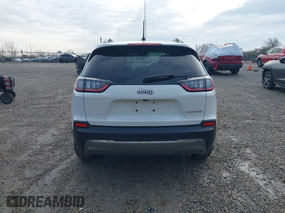 2019 Jeep Cherokee Limited with VIN 1C4PJLDB9KD469835, listed as a IAAI auction lot 41950965 with 80,576 mi miles. Bid and sale history available at carsss.com. Image 17.