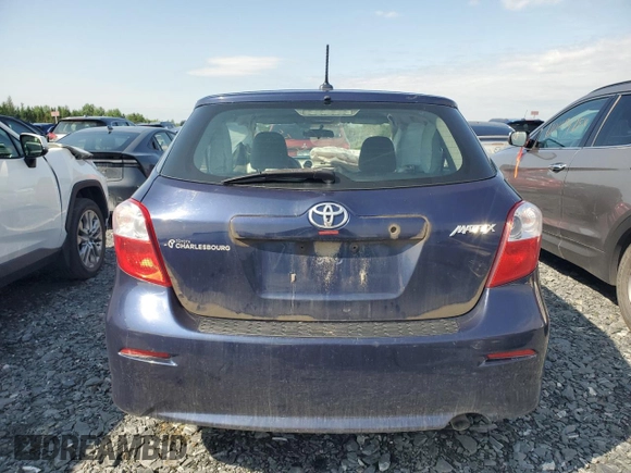 2011 Toyota Matrix with VIN 2T1KU4EE8BC687259, listed as a Copart auction lot 57562185 with 296,192 mi miles and Salvage title. Bid and sale history available at DreamBid. Image 6.