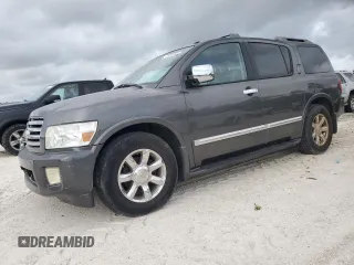 2006 Infiniti QX56 z VIN 5N3AA08A96N800292, wystawiony jako Copart lot #42050855 z przebiegiem 305 926 mil mil oraz Czysty tytuł • Clean title. Historia ofert i sprzedaży dostępna na DreamBid. Obrazek 1.
