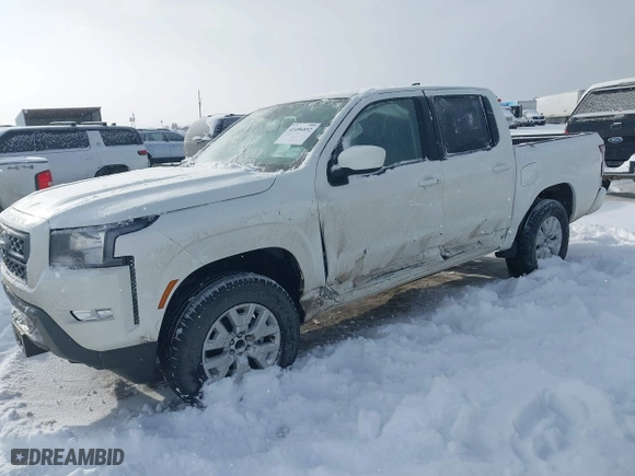 2023 Nissan Frontier PRO-4X with VIN 1N6ED1EK0PN644649, listed as a IAAI auction lot 41496852 with 26,318 mi miles. Bid and sale history available at carsss.com. Image 17.