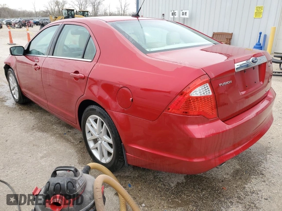 2012 Ford Fusion SEL with VIN 3FAHP0JGXCR364995, listed as a Copart auction lot 51223535 with 42,012 mi miles and Salvage Title. Bid and sale history available at carsss.com. Image 2.