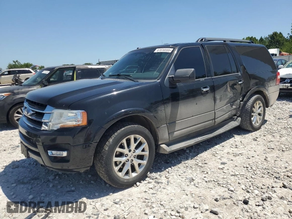 2016 Ford Expedition Max XLT with VIN 1FMJK1JT4GEF38092, listed as a Copart auction lot 61910555 with 172,806 mi miles and Clean title. Bid and sale history available at DreamBid. Image 1.