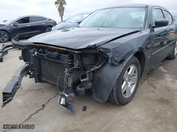 2006 Dodge Charger with VIN 2B3KA43G56H182676, listed as a IAAI auction lot 42052425 with 301,664 mi miles. Bid and sale history available at carsss.com. Image 6.