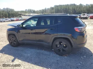 2021 Jeep Compass Altitude with VIN 3C4NJCBB6MT581077, listed as a Copart auction lot 48566615 with 86,687 mi miles and Salvage Title. Bid and sale history available at carsss.com. Image 2.
