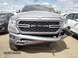 2022 Ram 1500 Big Horn with VIN 1C6SRFFT0NN135872, listed as a Copart auction lot 67926764 with 26,976 mi miles and Salvage title. Bid and sale history available at DreamBid. Image 5.