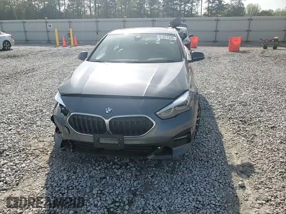 2021 BMW 2 Series 228i xDrive with VIN WBA73AK09M7J42978, listed as a Copart auction lot 51377335 with 66,474 mi miles and Salvage title. Bid and sale history available at DreamBid. Image 11.