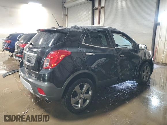 2013 Buick Encore Leather with VIN KL4CJCSB9DB205797, listed as a Copart auction lot 48327465 with 184,086 mi miles and Salvage Title. Bid and sale history available at carsss.com. Image 3.