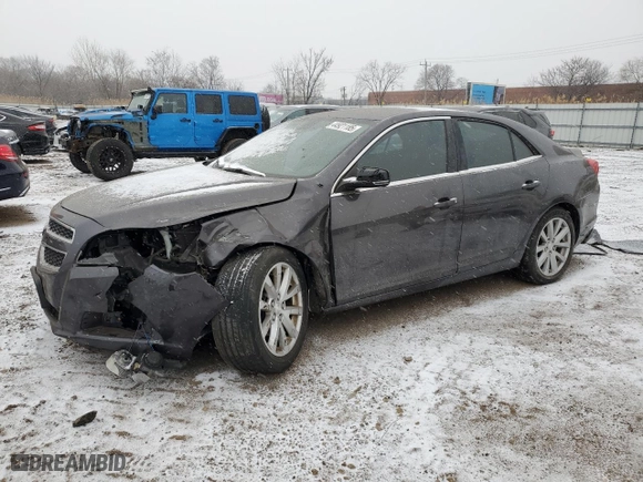 2013 Chevrolet Malibu LT with VIN 1G11E5SAXDF310063, listed as a Copart auction lot 44921185 with 182,550 mi miles and Salvage Title. Bid and sale history available at carsss.com. Image 1.