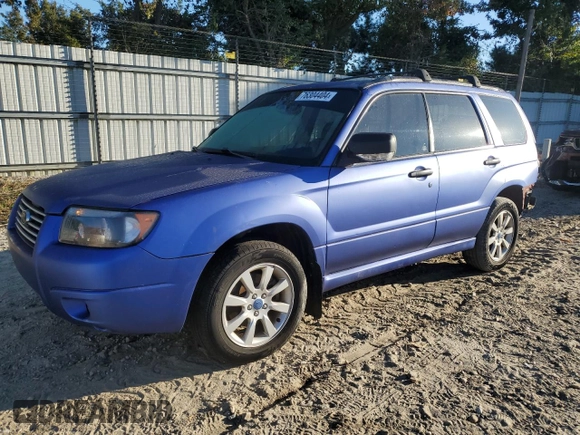 2006 Subaru Forester 2.5 X w/Premium Pkg with VIN JF1SG65626G720054, listed as a Copart auction lot 76304404 with 122,577 mi miles and Salvage Title. Bid and sale history available at carsss.com. Image 1.