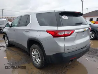 2020 Chevrolet Traverse LS with VIN 1GNEVFKW3LJ302044, listed as a IAAI auction lot 41211456 with 49,666 mi miles and . Bid and sale history available at DreamBid. Image 3.