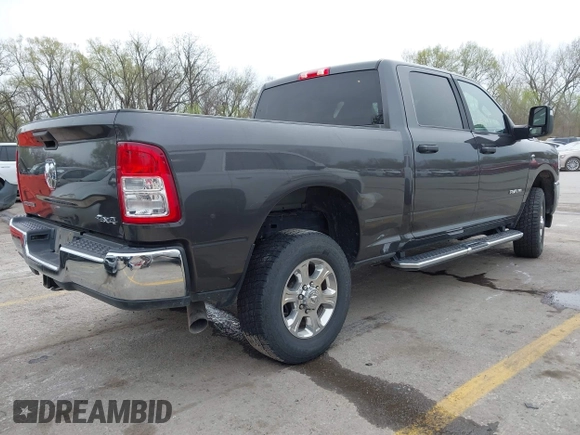 2023 Ram 2500 Big Horn with VIN 3C6UR5DL8PG611061, listed as a IAAI auction lot 41911153 with 49,055 mi miles. Bid and sale history available at carsss.com. Image 4.