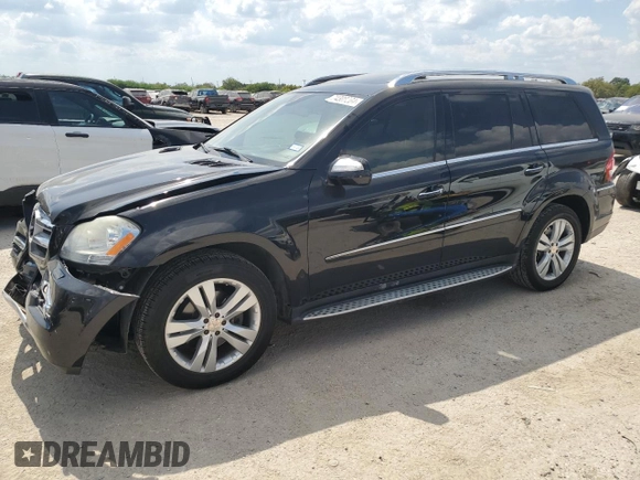 2010 Mercedes-Benz GL-Class GL 450 with VIN 4JGBF7BE7AA547296, listed as a Copart auction lot 74308204 with 82,739 mi miles and Salvage Title. Bid and sale history available at carsss.com. Image 1.