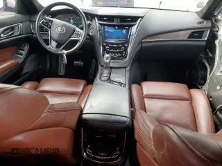 2014 Cadillac CTS Premium AWD with VIN 1G6AZ5S35E0156897, listed as a Copart auction lot 55838595 with 124,999 mi miles and Salvage title. Bid and sale history available at DreamBid. Image 8.