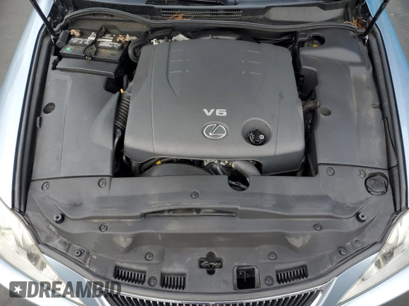 2006 Lexus IS 250 Manual with VIN JTHBK262862020029, listed as a Copart auction lot 52809295 with 72,654 mi miles and Salvage Title. Bid and sale history available at carsss.com. Image 11.