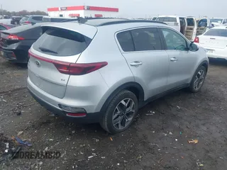 2020 Kia Sportage EX with VIN KNDPN3AC9L7775192, listed as a IAAI auction lot 41020011 with 60,652 mi miles and . Bid and sale history available at DreamBid. Image 4.