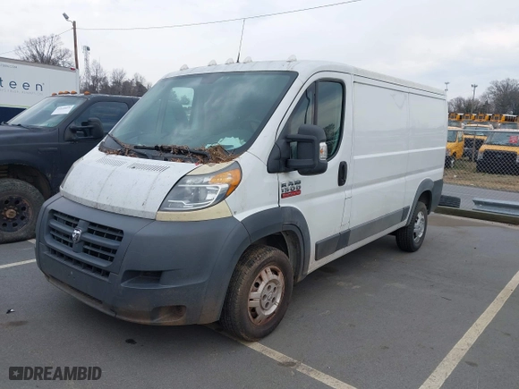 2014 Ram ProMaster Cargo Van with VIN 3C6TRVAG2EE110890, listed as a IAAI auction lot 41647795 with 306,122 mi miles. Bid and sale history available at carsss.com. Image 17.
