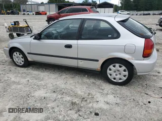 1998 Honda Civic DX z VIN 2HGEJ644XWH120512, wystawiony jako Copart lot #59639345 z przebiegiem 76 588 mil mil oraz Czysty tytuł • Clean title. Historia ofert i sprzedaży dostępna na DreamBid. Obrazek 2.