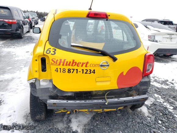 2018 Nissan Micra S with VIN 3N1CK3CP8JL257318, listed as a Copart auction lot 81937884 with NaN miles and Salvage Title. Bid and sale history available at carsss.com. Image 6.