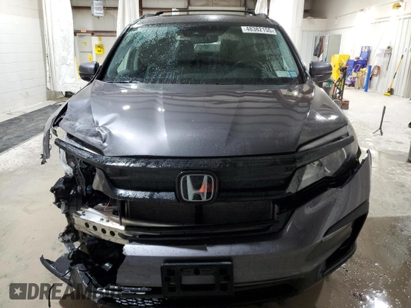 2022 Honda Pilot Special Edition with VIN 5FNYF6H27NB091268, listed as a Copart auction lot 48382155 with 45,893 mi miles and Salvage Title. Bid and sale history available at carsss.com. Image 5.