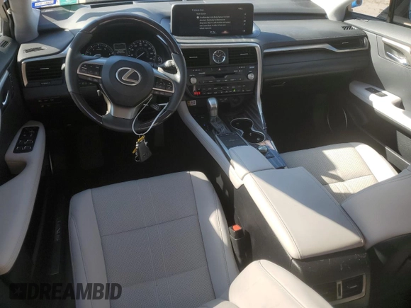 2022 Lexus RX with VIN 2T2JZMAA8NC256470, listed as a Copart auction lot 82873304 with 14,614 mi miles and Salvage Title. Bid and sale history available at carsss.com. Image 8.