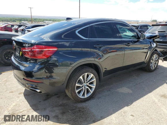 2019 BMW X6 xDrive35i with VIN 5UXKU2C56K0Z65365, listed as a Copart auction lot 59678573 with 54,944 mi miles. Bid and sale history available at carsss.com. Image 3.