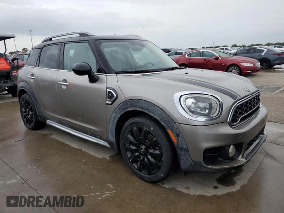 2018 MINI Countryman Cooper S with VIN WMZYT3C37J3D99610, listed as a Copart auction lot 74828654 with 48,243 mi miles and Salvage Title. Bid and sale history available at carsss.com. Image 4.