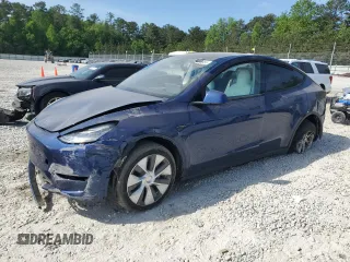 2023 Tesla Model Y Long Range z VIN 7SAYGDEE0PF613163, wystawiony jako Copart lot #53688865 z przebiegiem Nie podano mil oraz Szkody całkowita. Historia ofert i sprzedaży dostępna na DreamBid. Obrazek 1.