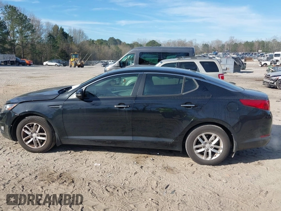 2013 Kia Optima LX with VIN 5XXGM4A74DG101584, listed as a IAAI auction lot 41835179 with 123,689 mi miles. Bid and sale history available at carsss.com. Image 14.
