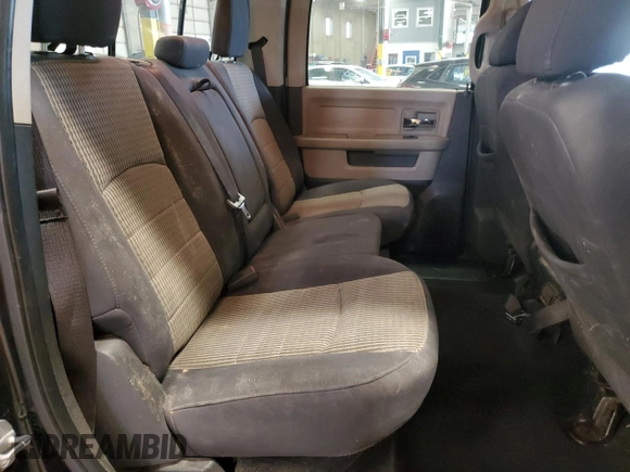 2011 Ram 1500 Big Horn with VIN 1D7RV1CT7BS519516, listed as a Copart auction lot 56373795 with 201,126 mi miles and Salvage title. Bid and sale history available at DreamBid. Image 10.