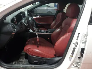 2022 Kia Stinger GT2 with VIN KNAE55LC8N6106126, listed as a Copart auction lot 42525165 with 49,829 mi miles and Salvage Title. Bid and sale history available at DreamBid. Image 7.