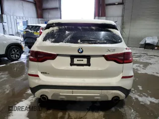 2018 BMW X3 xDrive30i with VIN 5UXTR9C58JLC76295, listed as a Copart auction lot 43845325 with 0 mi miles and Salvage Title. Bid and sale history available at carsss.com. Image 6.