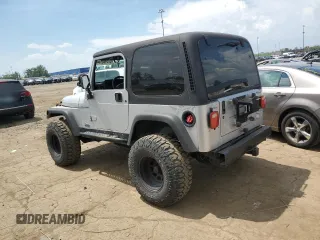2002 Jeep Wrangler X с VIN 1J4FA39S52P770423, выставлен на аукционе Copart как лот 62498885 с пробегом 87 433 миль миль и Чистый • Clean title. История ставок и продаж доступна на DreamBid. Изображение 2.