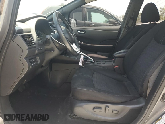 2018 Nissan LEAF S with VIN 1N4AZ1CP2JC301612, listed as a Copart auction lot 52483345 with 99,276 mi miles and Non Repairable. Bid and sale history available at DreamBid. Image 7.