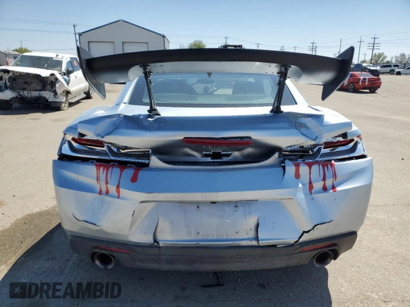 2017 Chevrolet Camaro 1LT with VIN 1G1FB1RS1H0159340, listed as a Copart auction lot 52314415 with 0 mi miles and Salvage Title. Bid and sale history available at carsss.com. Image 6.