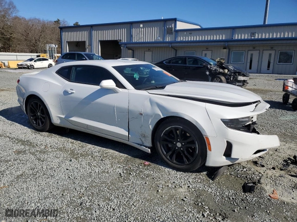 2021 Chevrolet Camaro 1LT with VIN 1G1FB1RX4M0119260, listed as a Copart auction lot 88523895 with 81,386 mi miles and Salvage Title. Bid and sale history available at carsss.com. Image 4.