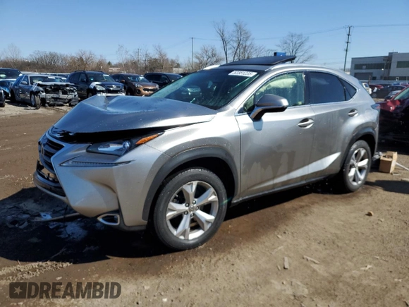 2017 Lexus NX 200t z VIN JTJBARBZ0H2128256, wystawiony jako Copart lot #52351235 z przebiegiem 98 086 mil mil oraz Szkoda całkowita • Salvage title. Historia ofert i sprzedaży dostępna na DreamBid. Obrazek 1.
