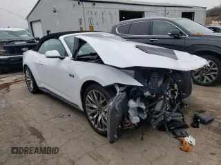 2024 Ford Mustang GT Premium with VIN 1FAGP8FF7R5104107, listed as a Copart auction lot 81084034 with 8,389 mi miles and Clean title. Bid and sale history available at DreamBid. Image 4.