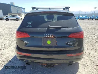 2014 Audi Q5 Premium Plus with VIN WA1LFAFP3EA059125, listed as a Copart auction lot 55281615 with 201,414 mi miles and Clean Title. Bid and sale history available at carsss.com. Image 6.