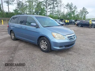 2006 Honda Odyssey EX with VIN 5FNRL38416B001854, listed as a IAAI auction lot 41937643 with 190,493 mi miles. Bid and sale history available at carsss.com. Image 1.
