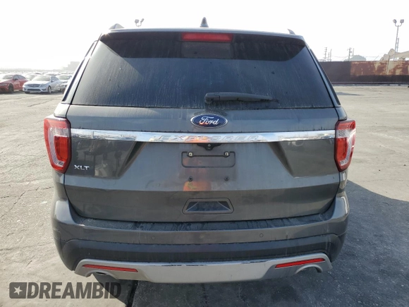 2017 Ford Explorer XLT with VIN 1FM5K7D84HGA61794, listed as a Copart auction lot 47232785 with 148,182 mi miles and Salvage Title. Bid and sale history available at DreamBid. Image 6.