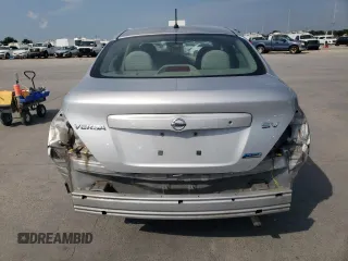 2012 Nissan Versa SV with VIN 3N1CN7AP7CL825501, listed as a Copart auction lot 63093735 with 129,227 mi miles and Salvage title. Bid and sale history available at DreamBid. Image 6.