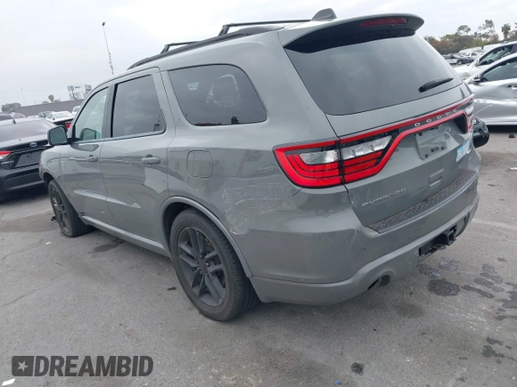 2023 Dodge Durango GT Plus with VIN 1C4RDHDG8PC551884, listed as a IAAI auction lot 42033893 with 43,370 mi miles and . Bid and sale history available at DreamBid. Image 3.