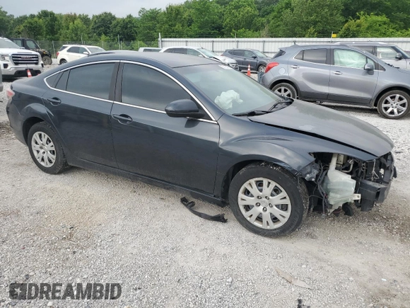 2012 Mazda 6 i Sport z VIN 1YVHZ8BH8C5M30824, wystawiony jako Copart lot #57135755 z przebiegiem 157 873 mil mil oraz Szkoda całkowita • Salvage title. Historia ofert i sprzedaży dostępna na DreamBid. Obrazek 4.