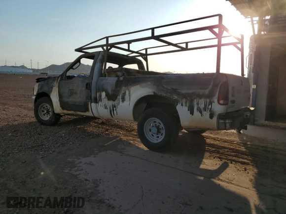 2003 Ford F-250 XL with VIN 3FTNF20L23MB33841, listed as a Copart auction lot 55350945 with Not provided miles and Salvage title. Bid and sale history available at DreamBid. Image 2.