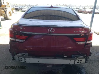 2013 Lexus LS 460 z VIN JTHBL5EF3D5116102, wystawiony jako Copart lot #50262355 z przebiegiem 105 956 mil mil oraz Czysty tytuł • Clean title. Historia ofert i sprzedaży dostępna na DreamBid. Obrazek 6.